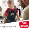 DonBosco Herausforderung Garderobe: An- und Ausziehen in der Krippe