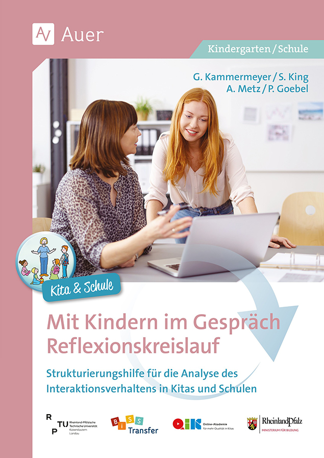 Buchcover Mit Kindern im Gespräch - Reflexionskreislauf
